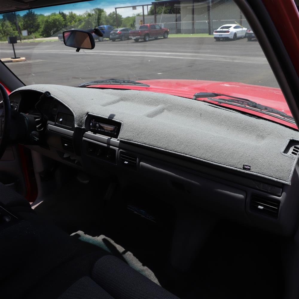 1992-1996 Bronco Covercraft Ultimat Dash Cover - Smoke Gray