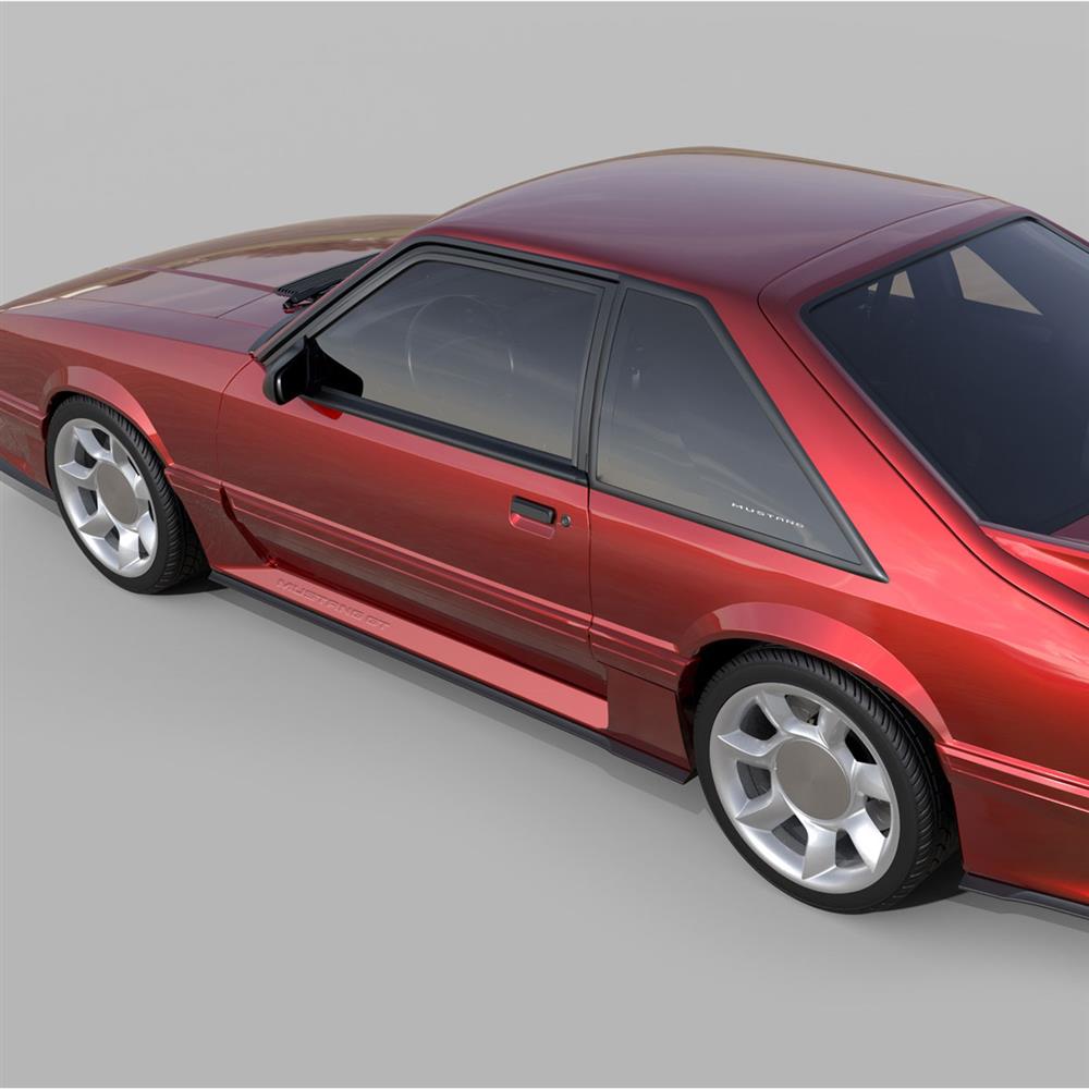 1993 Mustang Makers Garage ABS Side Splitters Cobra