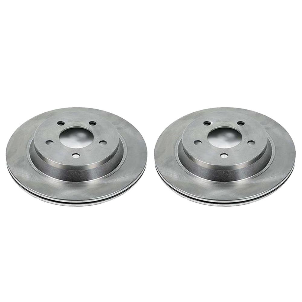 1994-2004 Mustang PowerStop Rear Brake Rotor Kit - 11.65" - Cobra/Bullitt/Mach 1