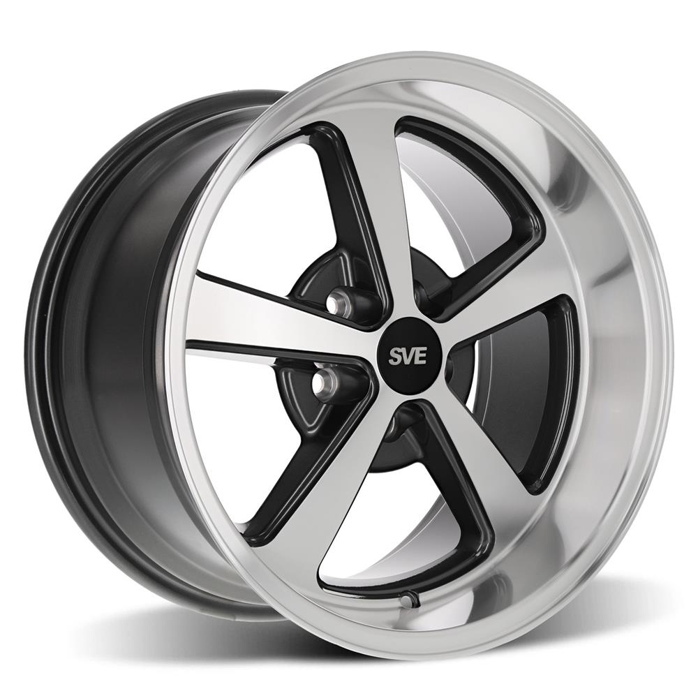 1994-04 Mustang SVE 03-04 Mach 1 Style Wheel & Nitto NT05 Kit- 18x9/10 - Machined