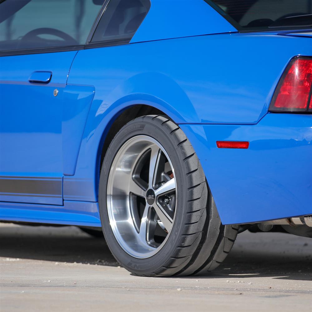 1994-04 Mustang SVE 03-04 Mach 1 Style Wheel & Nitto NT05 Kit- 18x9/10 - Machined