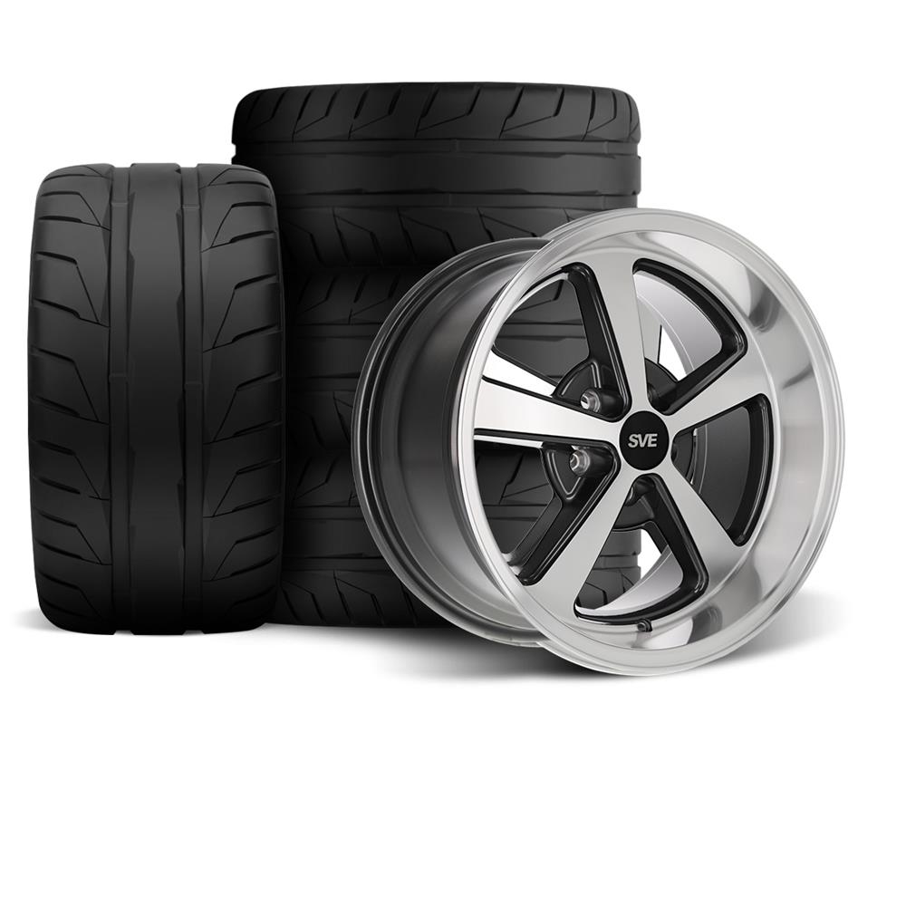 SVE Mustang 03-04 Mach 1 Style Wheel & Nitto NT05 Kit- 18x9