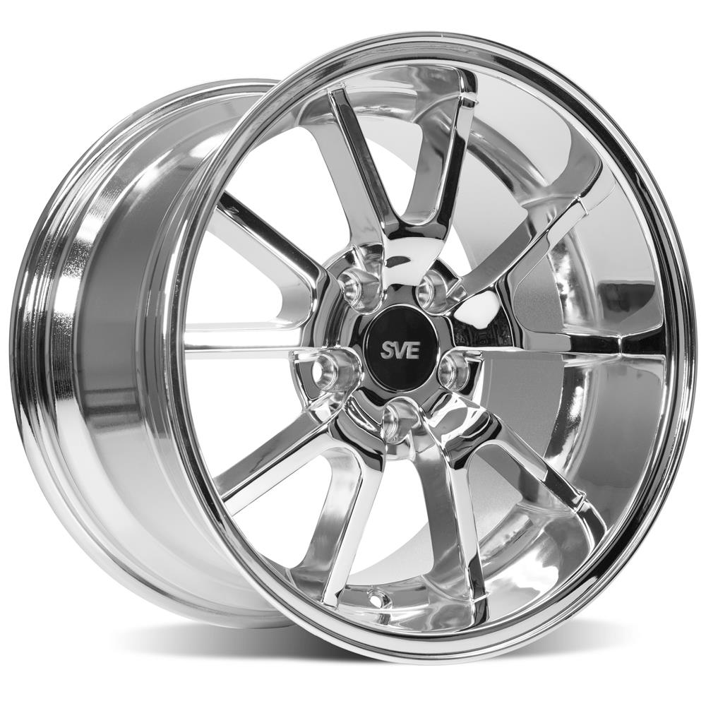 1994-2004 Mustang SVE FR500 Wheel & Nitto Tire Kit - 18X9/10 - Chrome