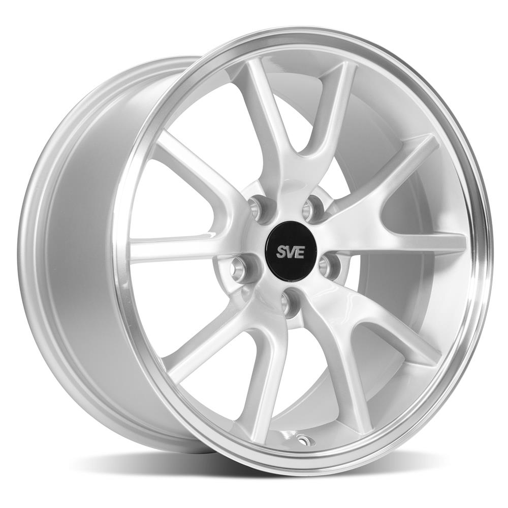1994-2004 Mustang SVE FR500 Wheel & Sumitomo Tire Kit - 18X9/10 - Silver