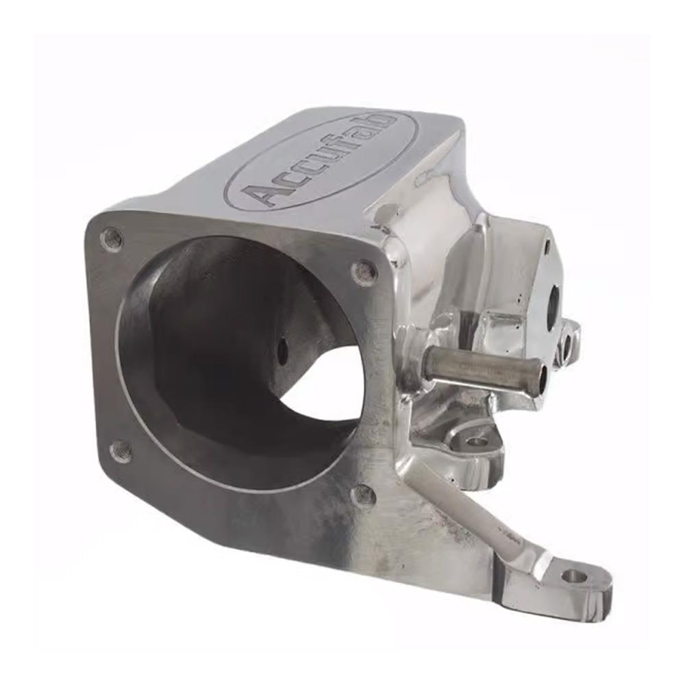 1996-04 Mustang Accufab 70mm Throttle Body & Intake Plenum  - Polished GT 4.6