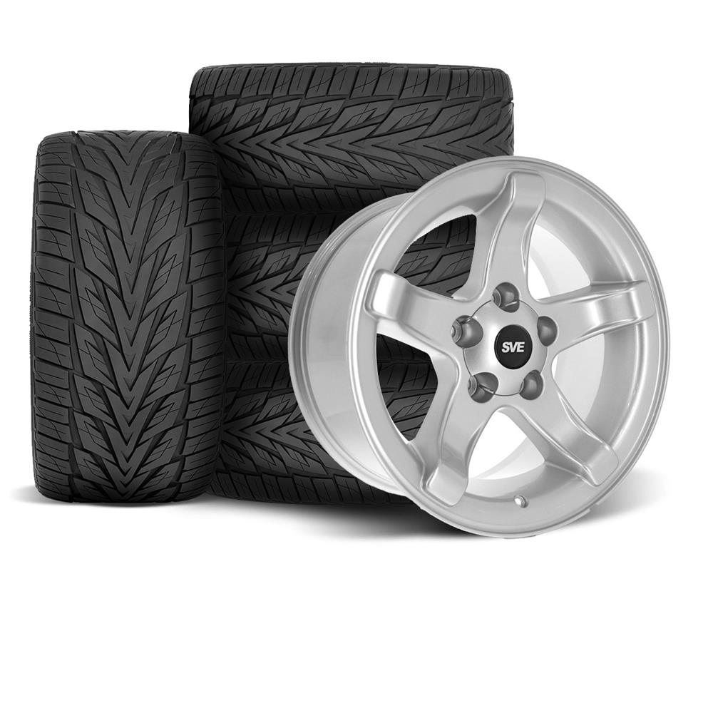 1999-04 F-150 SVT Lightning SVE 99-00 Style Wheel & Toyo Tire Kit - 18x9.5  - Silver