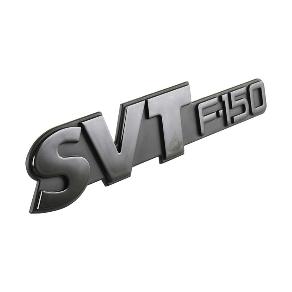 1999-04 F-150 SVT Lightning SVT F150 Tailgate Emblem  - Gloss Black