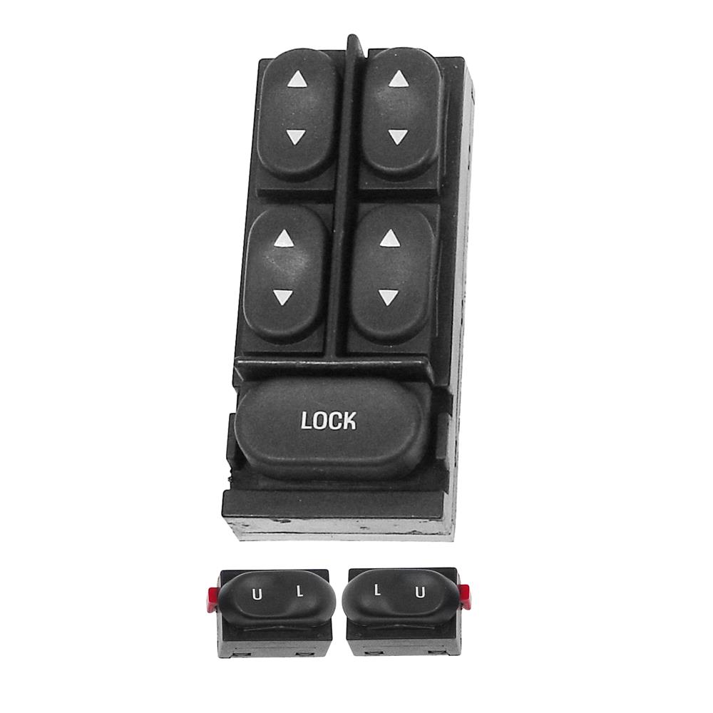 Mustang Door Panel Insert and Switch Kit - Convertible (94-04)