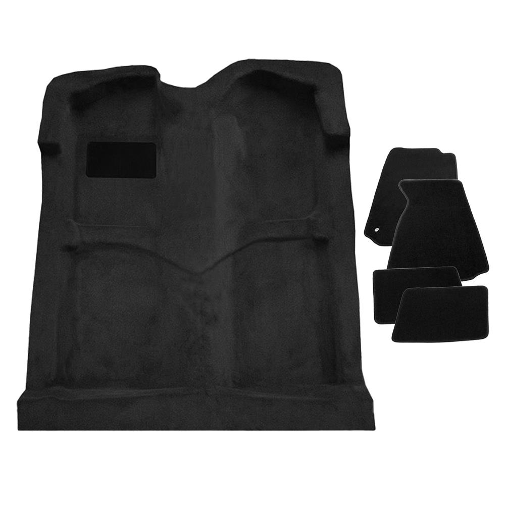 1994-04 Mustang ACC Carpet And Floor Mat Kit Black