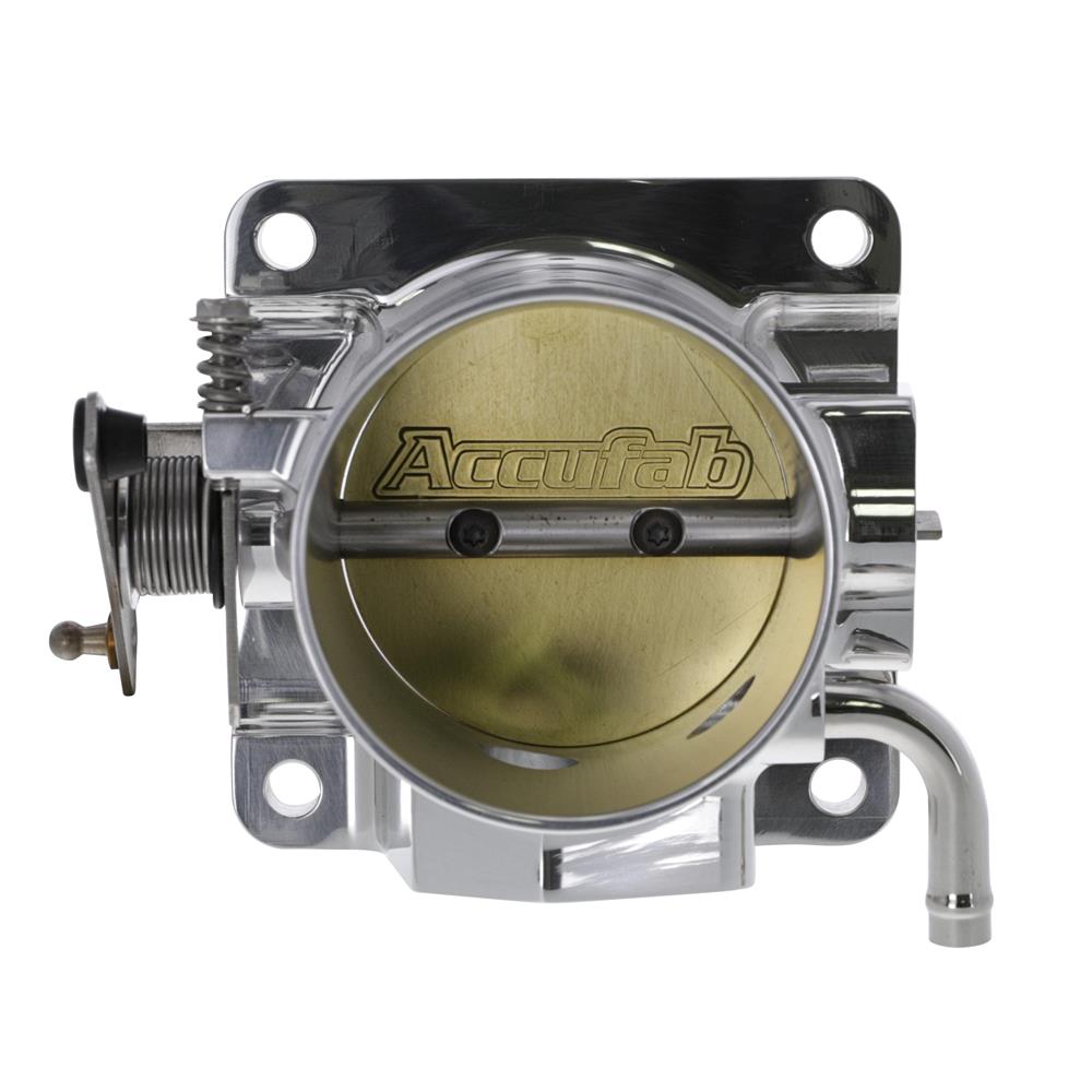Mustang Accufab 75mm Throttle Body w/ EGR Spacer Polished | 86-93 5.0
