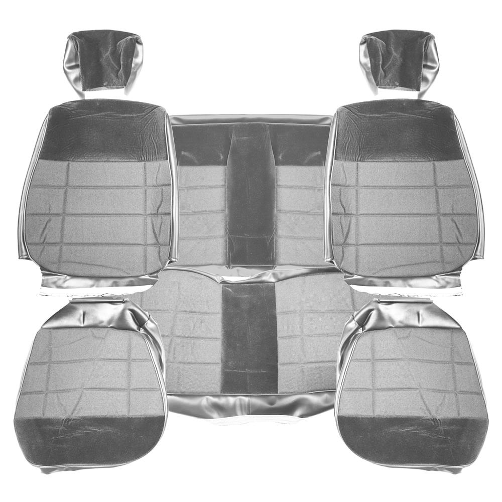 1993 Mustang Acme Standard Seat Upholstery - Cloth  - Opal Gray Coupe