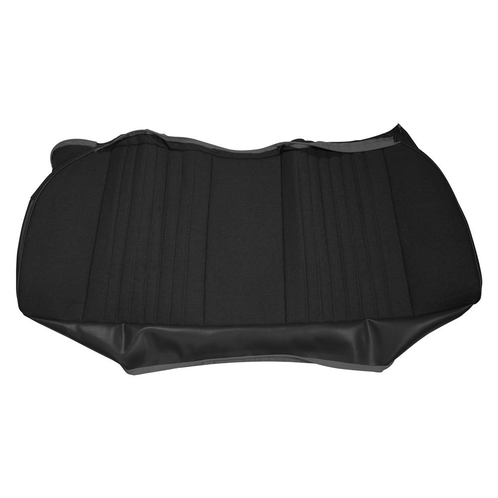 1990-91 Mustang Acme Sport Seat Cloth Upholstery Kit  - Black Hatchback