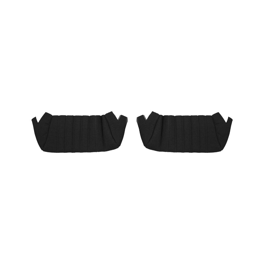 1990-91 Mustang Acme Sport Seat Cloth Upholstery Kit  - Black Hatchback