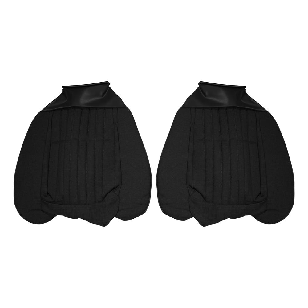 1992-93 Mustang Acme Sport Seat Upholstery - Cloth  - Black Hatchback