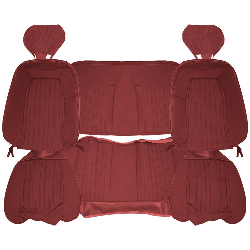 1993 Mustang Acme Sport Seat Upholstery - Cloth  - Ruby Red Convertible