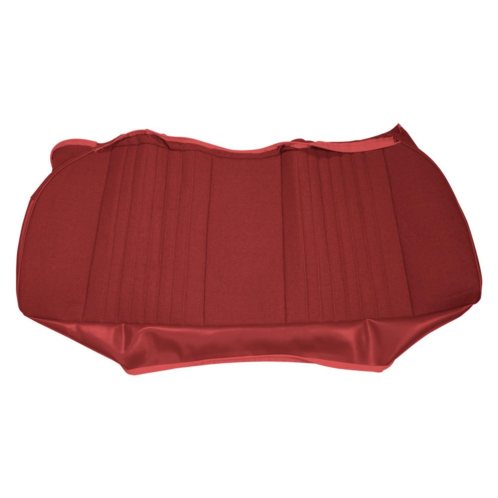 1987-89 Mustang Acme Sport Seat Cloth Upholstery Kit  - Scarlet Red Convertible