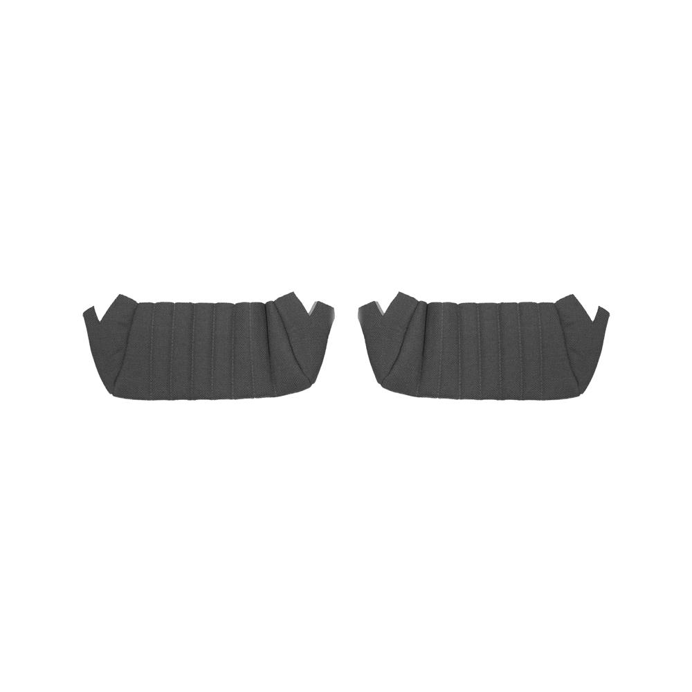 1987-89 Mustang Acme Sport Seat Cloth Upholstery Kit  - Smoke Gray Hatchback