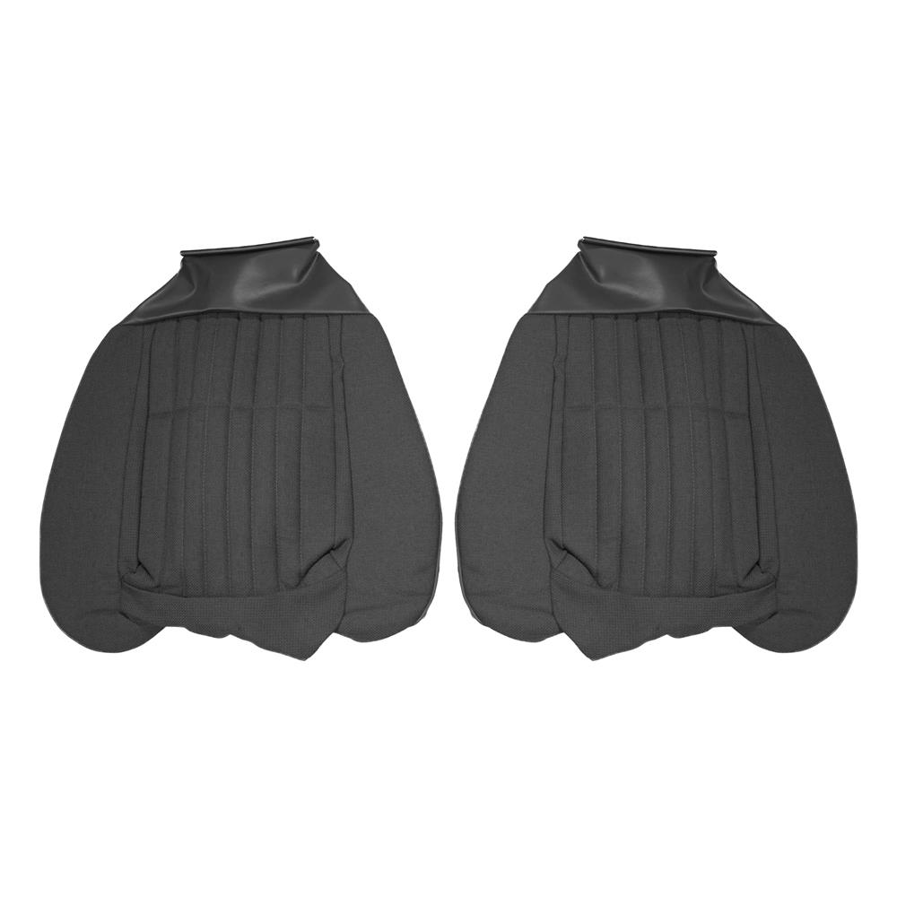 1987-89 Mustang Acme Sport Seat Cloth Upholstery Kit  - Smoke Gray Hatchback