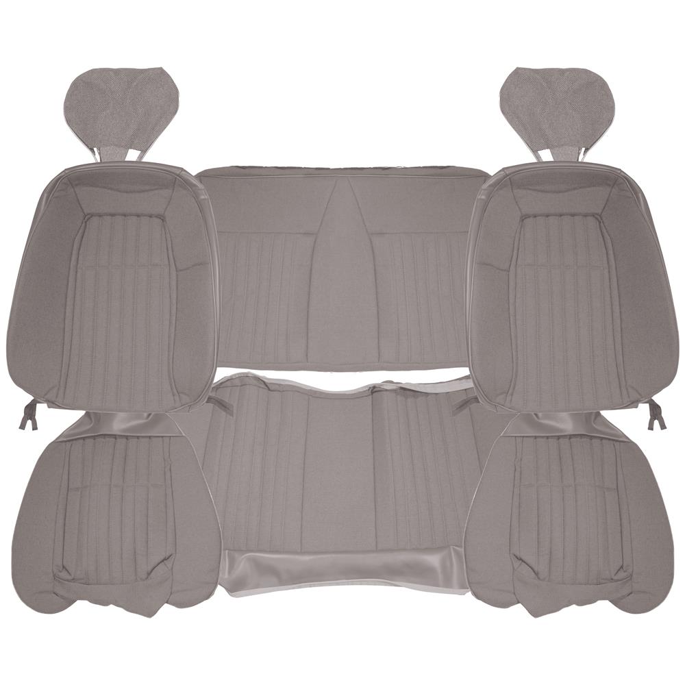 1992 Mustang Acme Sport Seat Upholstery - Cloth  - Titanium Gray Coupe