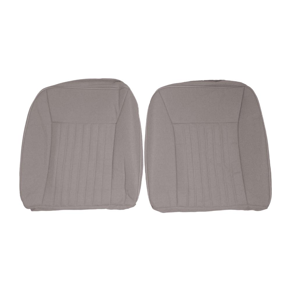 1990-91 Mustang Acme Sport Seat Cloth Upholstery Kit  - Titanium Gray Hatchback