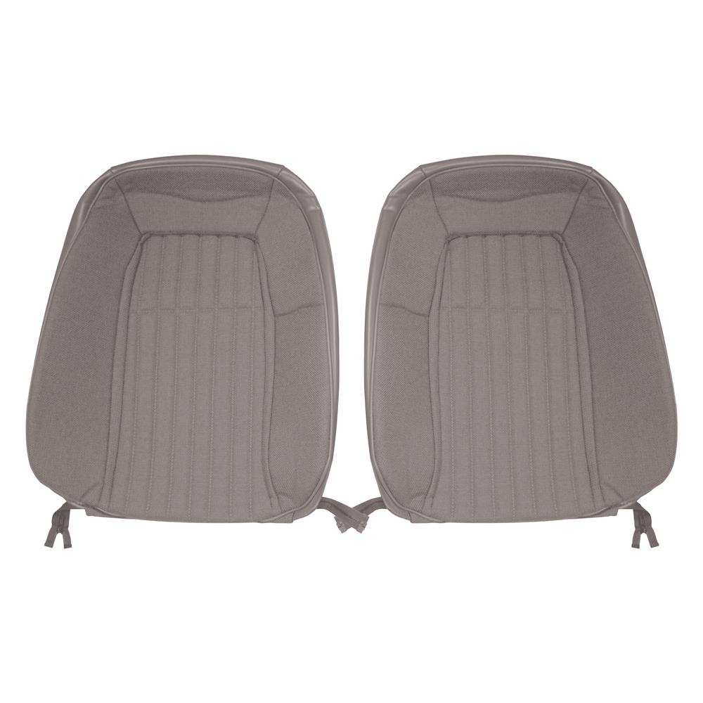 1990-91 Mustang Acme Sport Seat Cloth Upholstery Kit  - Titanium Gray Hatchback