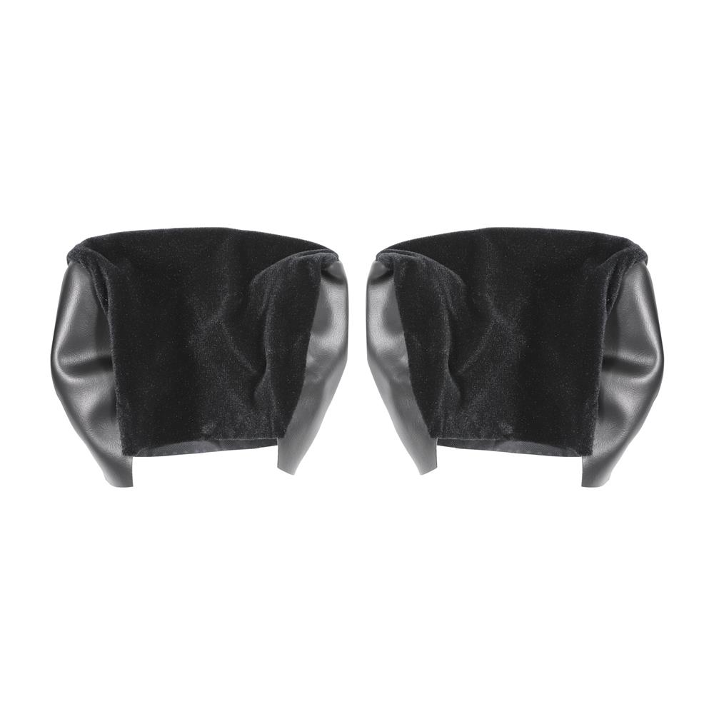 Mustang Acme Standard Seat Upholstery - Cloth - Black | 87-93 Hatchback