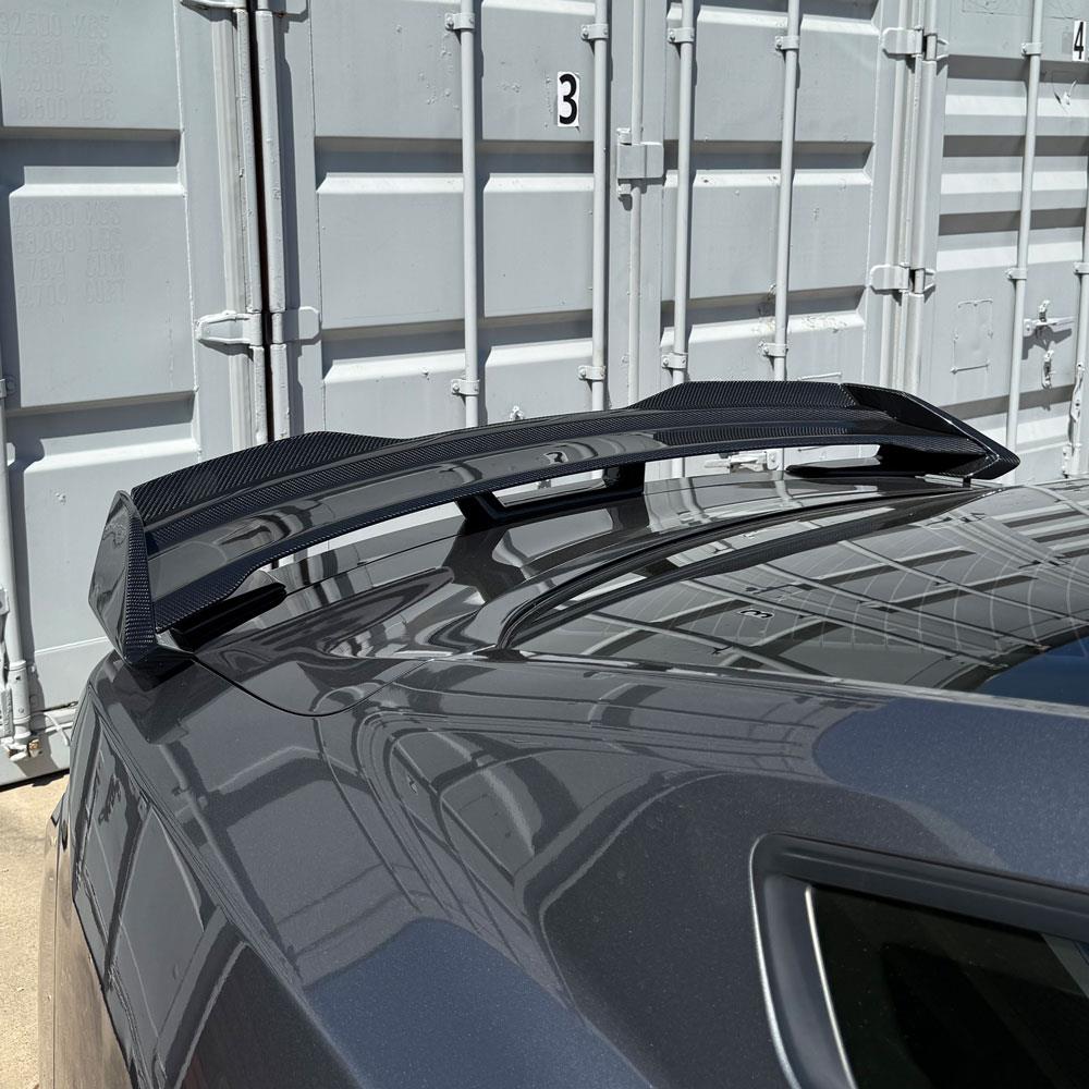 2024-26 Mustang APR Carbon Fiber Dark Horse Spoiler w/ Gurney Flap