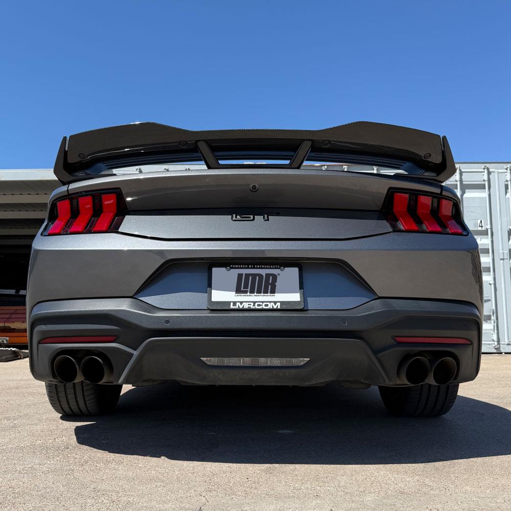 2024-26 Mustang APR Carbon Fiber Dark Horse Spoiler w/ Gurney Flap