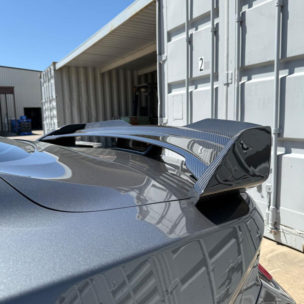 2024-26 Mustang APR Carbon Fiber Dark Horse Spoiler w/ Gurney Flap