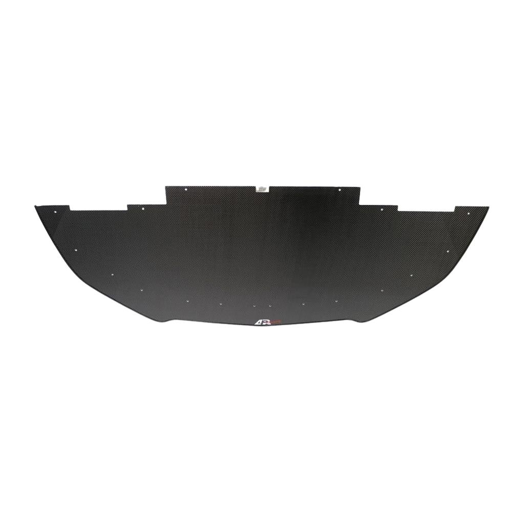 2018-23 Mustang APR Carbon Fiber Front Splitter w/ Support Rods  - Non Performance Pack