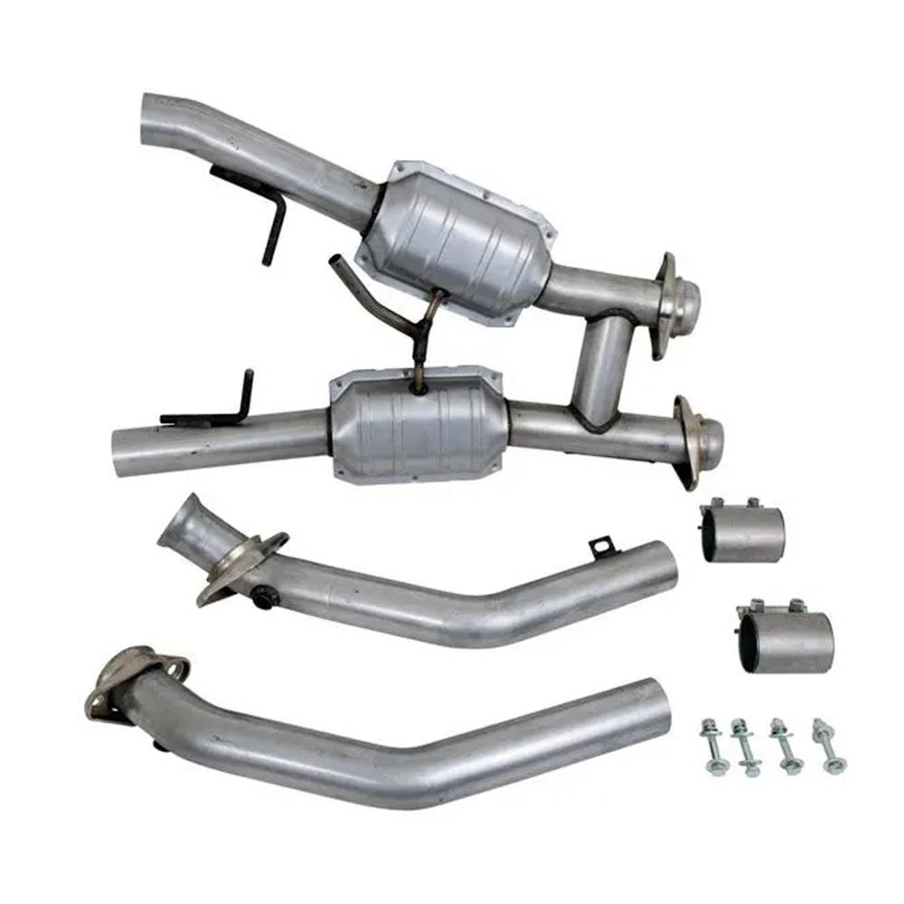 1994-95 Mustang BBK  2.5" Catted H-Pipe for Shorty Headers 5.0