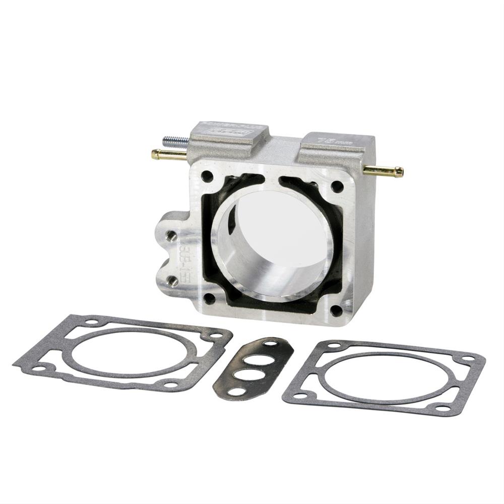 Mustang BBK 70mm Throttle Body And Spacer Kit Satin | 86-93