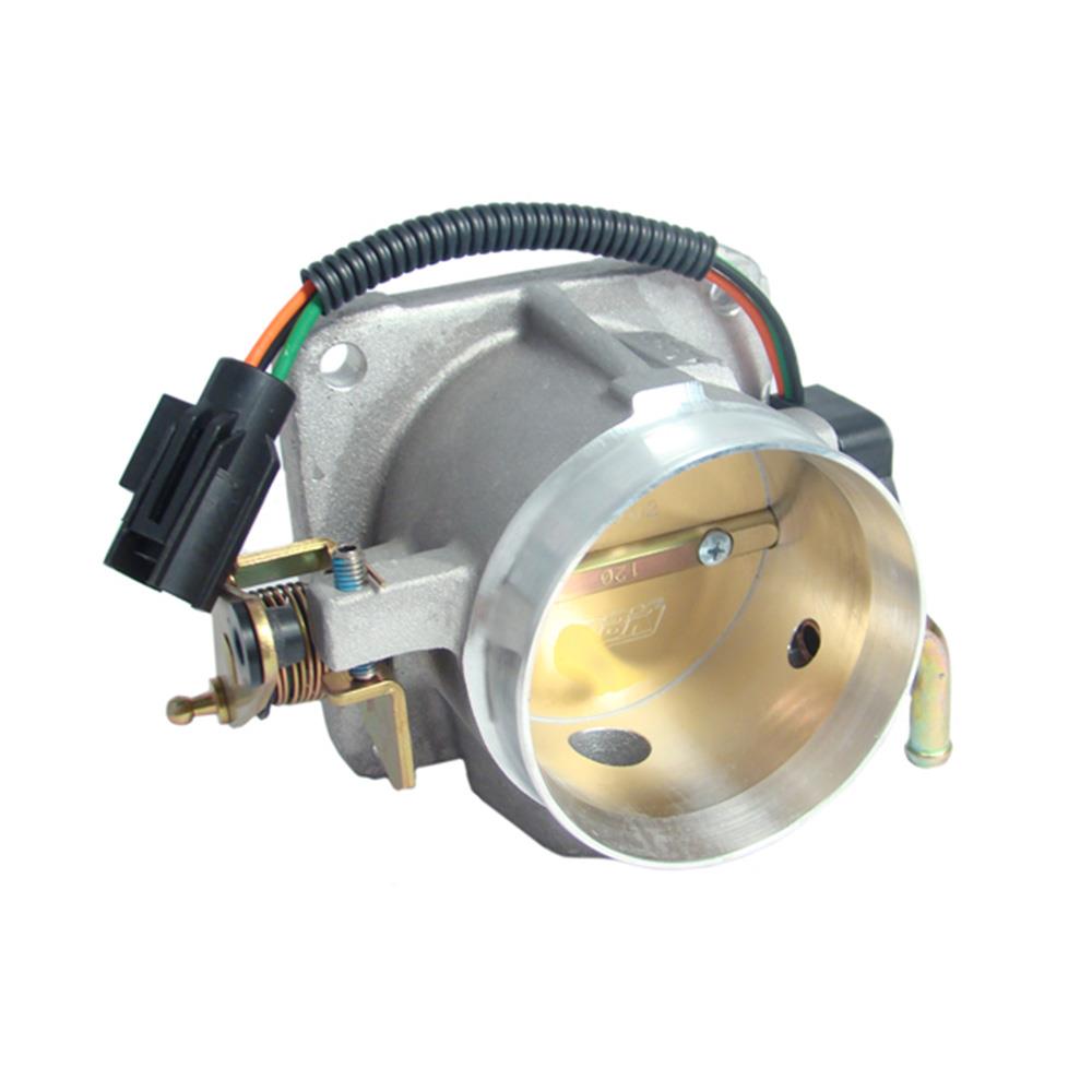 Mustang BBK 75mm Throttle Body w/ EGR Spacer Satin | 86-93 5.0