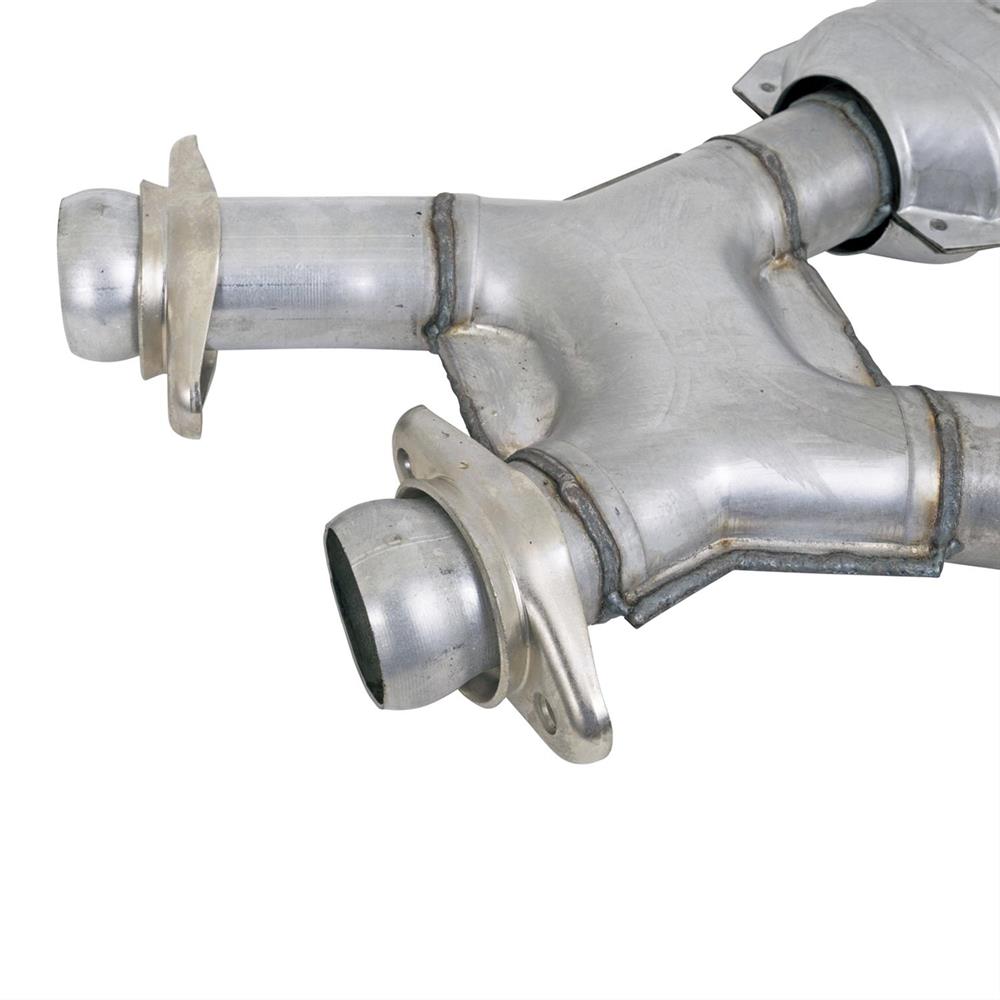 1979-1993 Mustang 5.0 BBK Catted X-Pipe For Long Tube Headers - Automatic - 2.5"