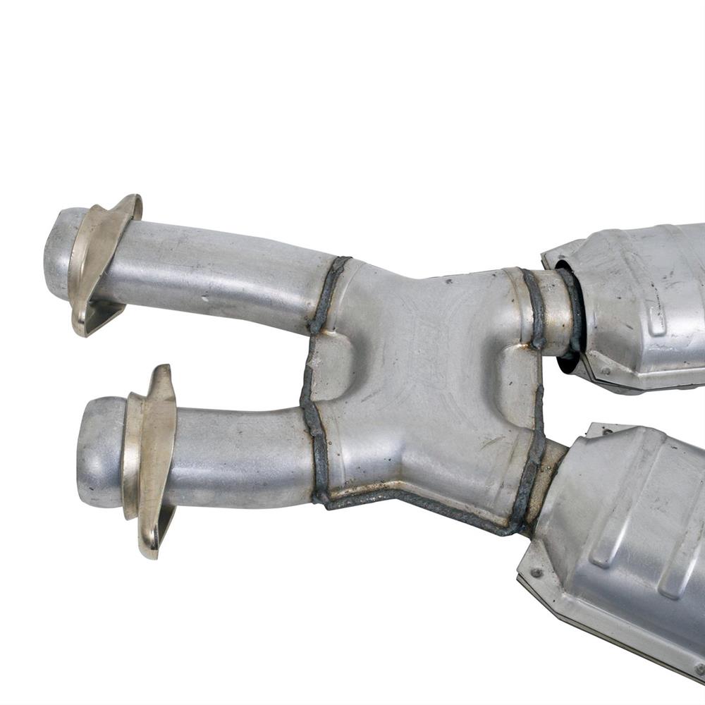 1986-1993 Mustang 5.0 BBK Catted X-Pipe for Shorty Headers - 2.5"