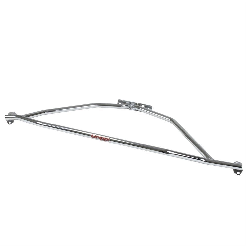 1986-93 Mustang BBK Strut Tower Brace  - Powder Coated Chrome