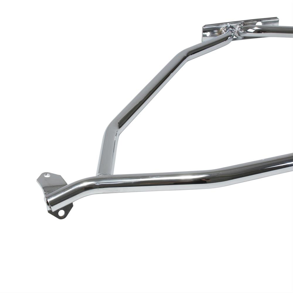 1986-93 Mustang BBK Strut Tower Brace  - Powder Coated Chrome