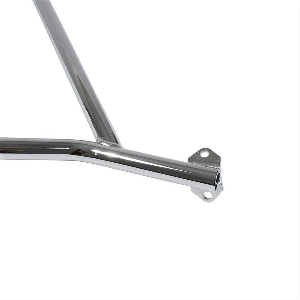1986-93 Mustang BBK Strut Tower Brace  - Powder Coated Chrome