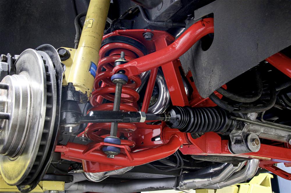 Mustang BMR Premium Spring Perch K-Member Kit - Standard Ball Joint - Hammertone | (94-04)