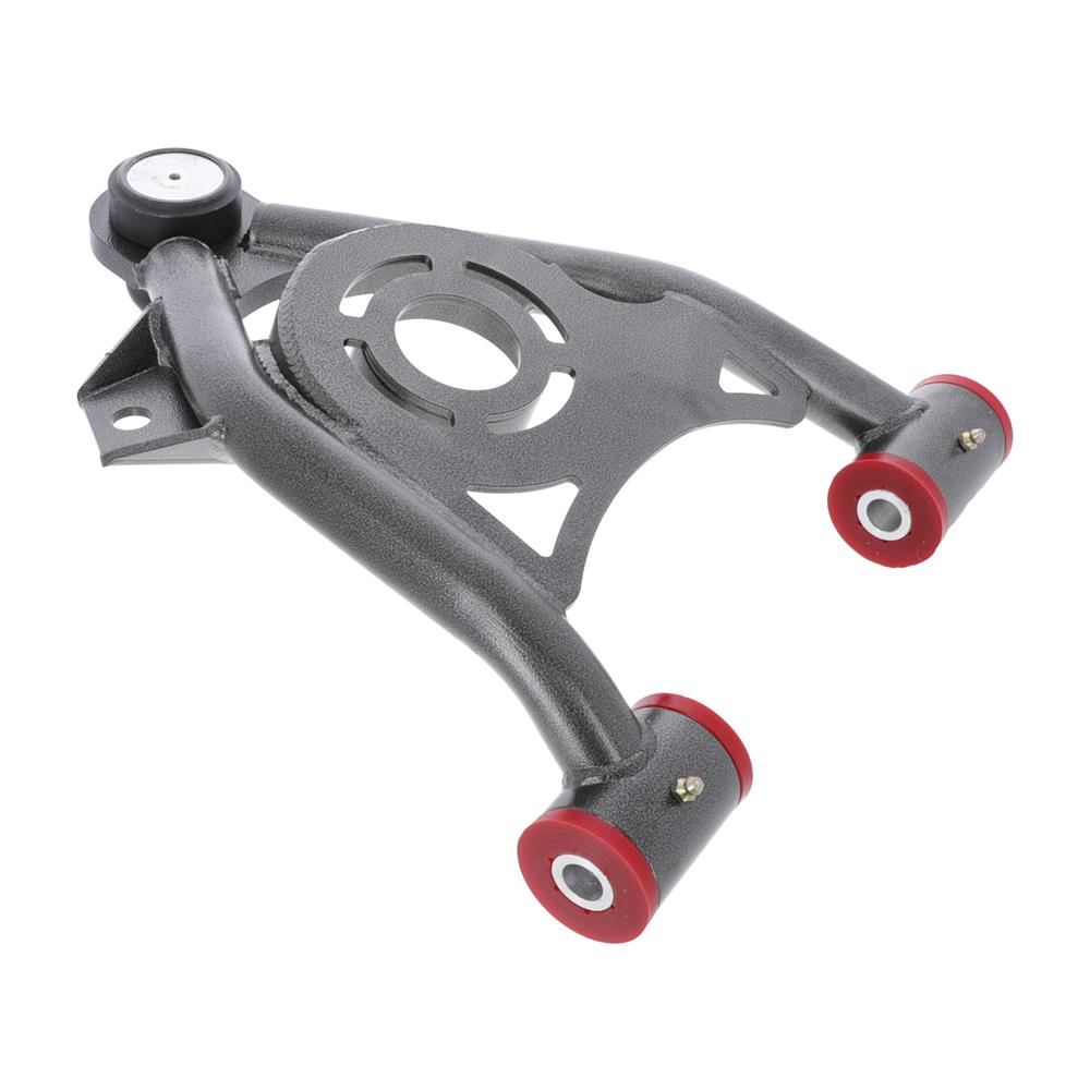 1979-93 Mustang BMR Premium Tubular K-Member With Spring Perches Kit - Pushrod - Black Hammertone 5.0/5.8