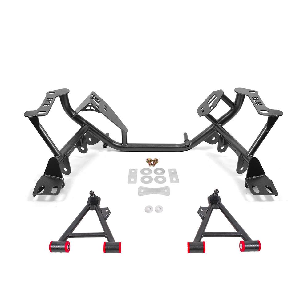 Mustang BMR Tubular K-Member & Control Arm Kit - Black Hammertone | (94-04)