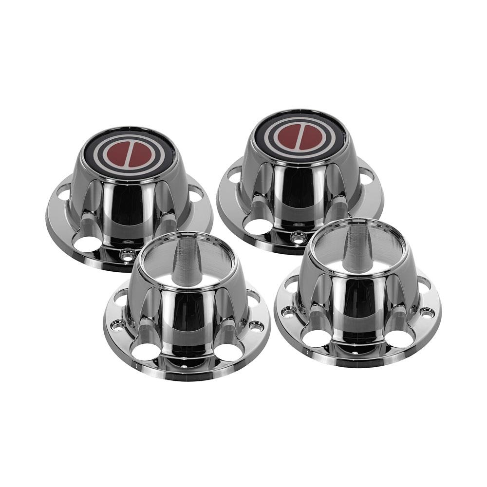 1992-96 Bronco Plastic Wheel Center Cap Kit  - Red
