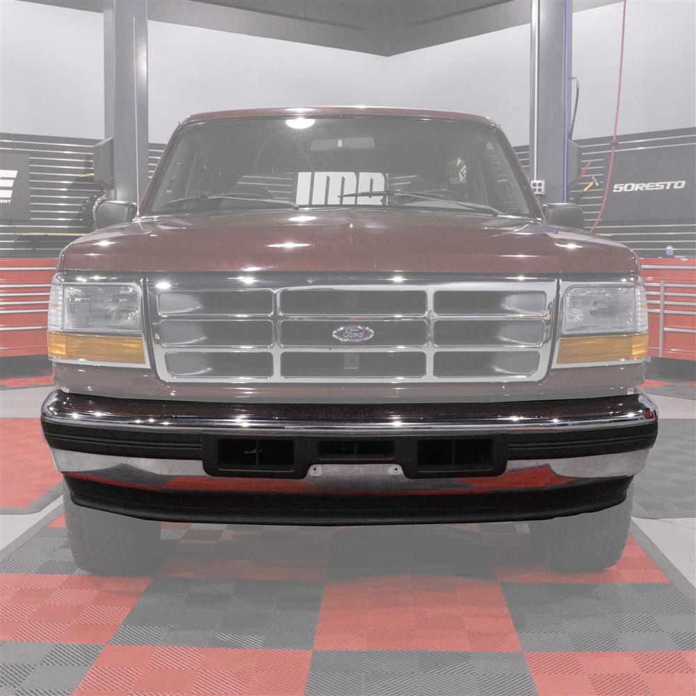 1992-1996 Bronco Front Bumper Kit - Chrome