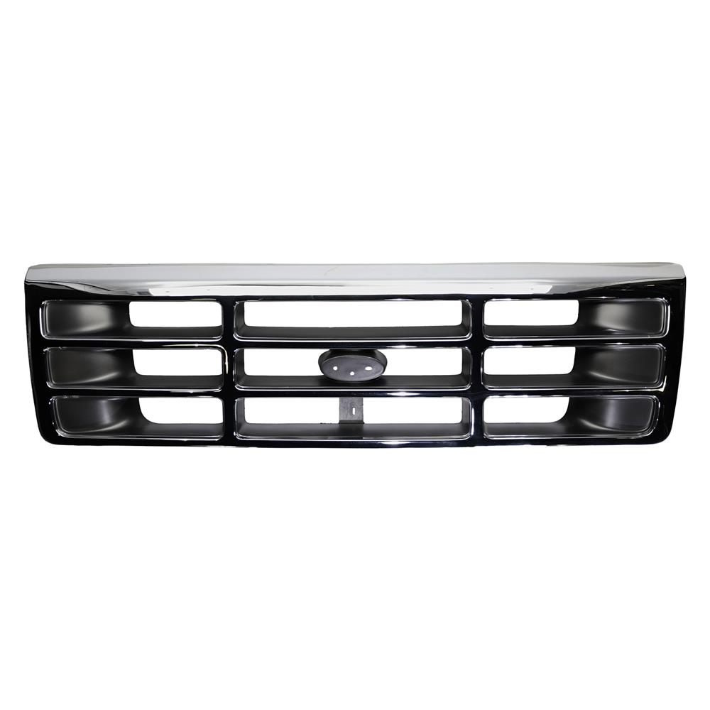 1992-1996 Bronco Front Grille - Chrome