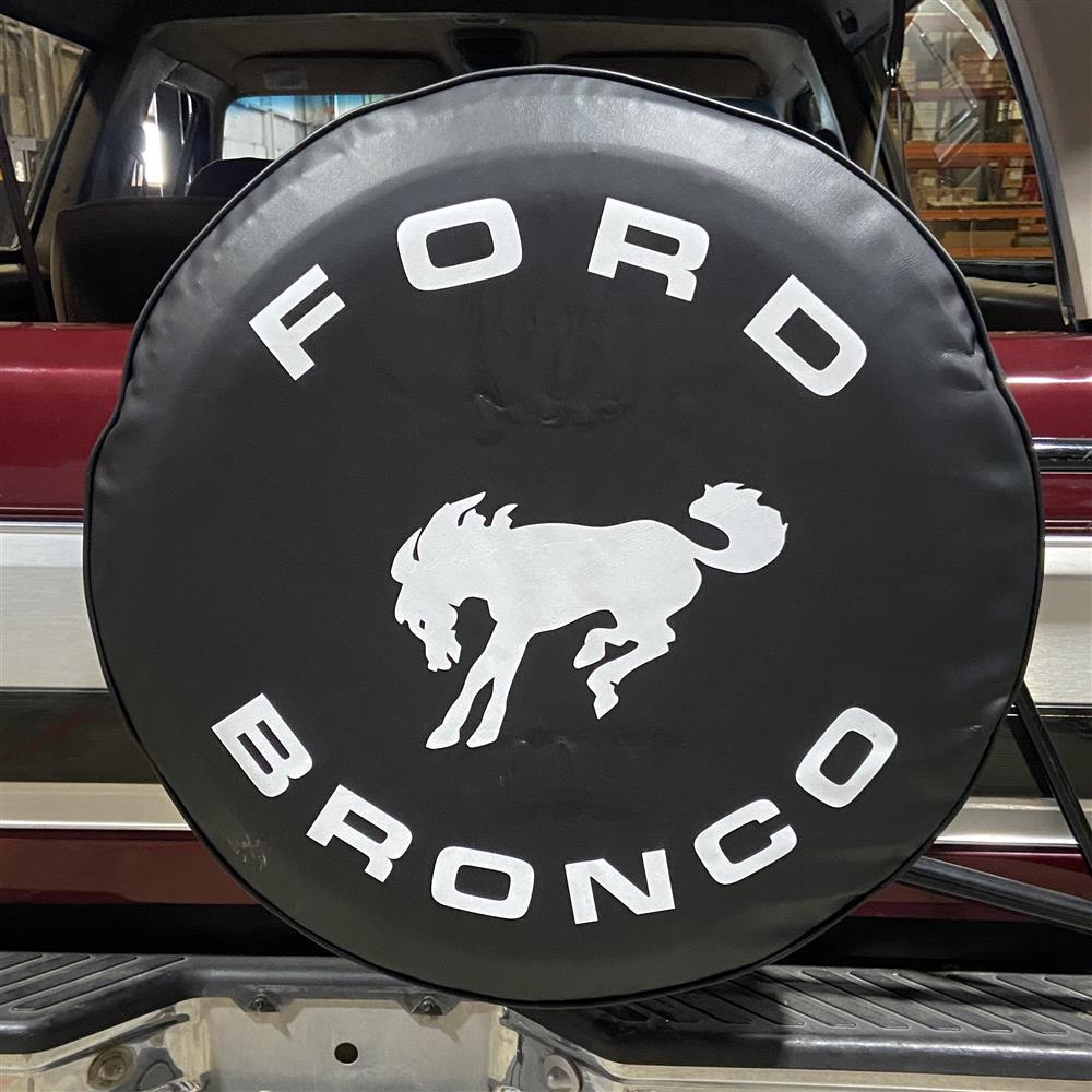 1992-96 Bronco SpareCover Blak Series Spare Tire Cover - 32"