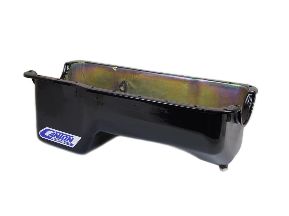 1979-95 Mustang Canton Stock Appearance Drag Race Oil Pan  - Black 5.0
