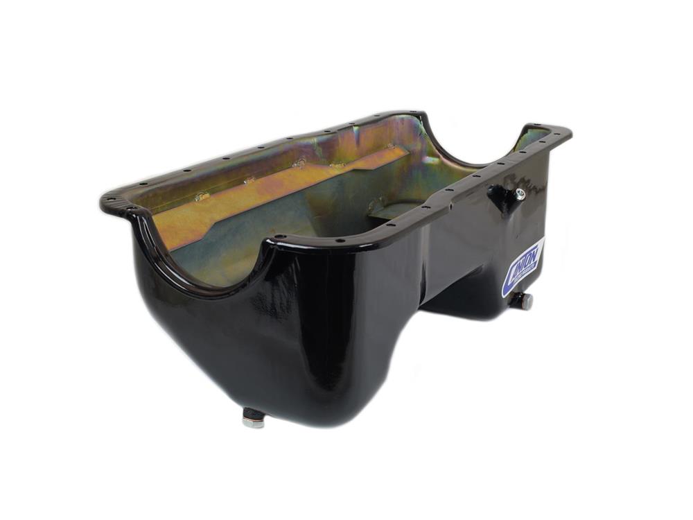1979-95 Mustang Canton Stock Appearance Drag Race Oil Pan  - Black 5.0