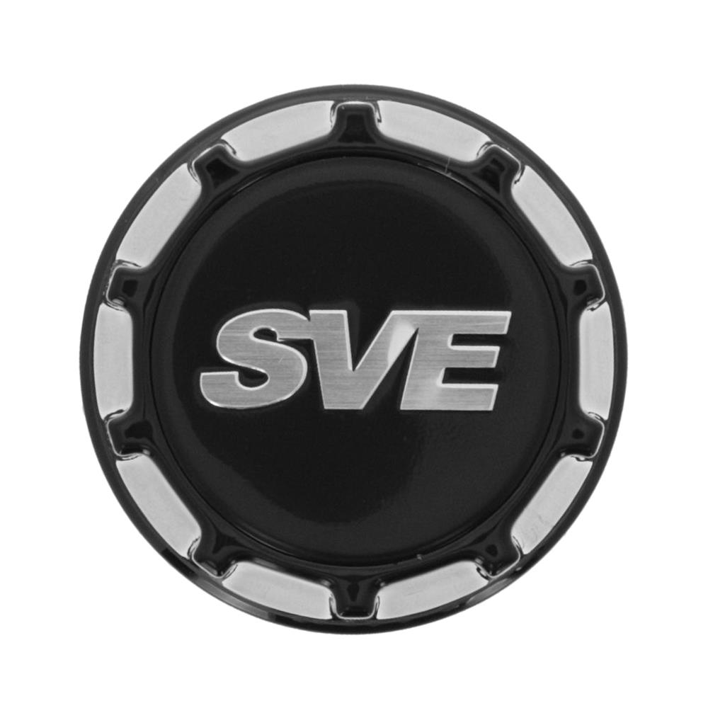 Mustang SVE Mesh Wheel Center Cap - Black | 79-93