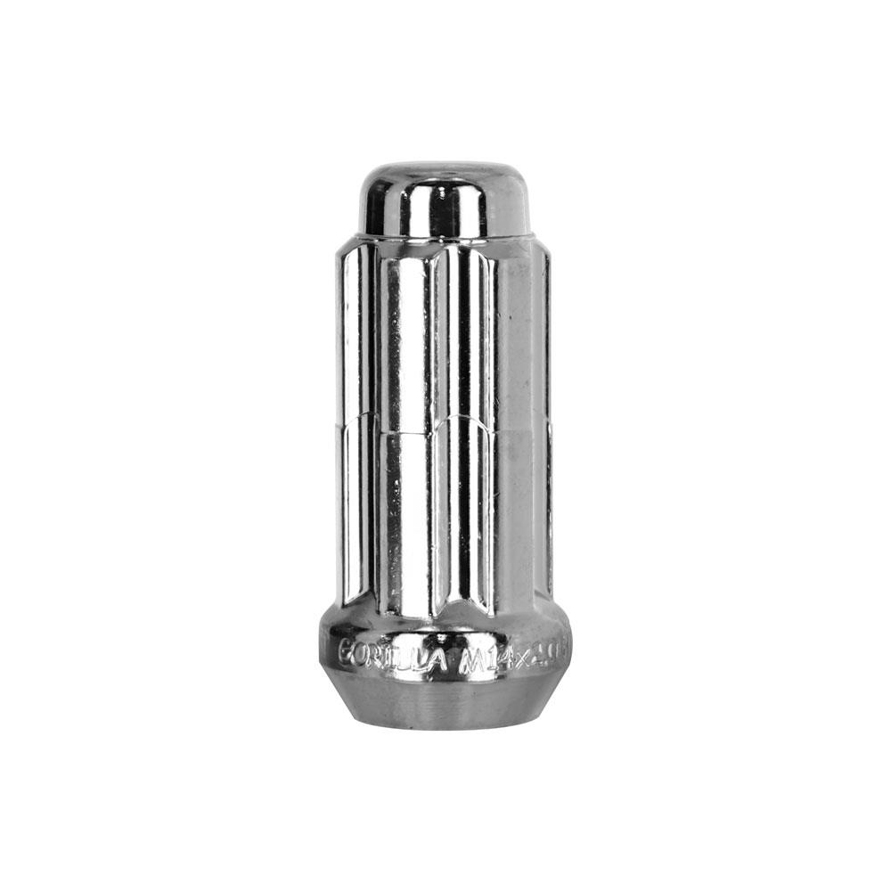 2015-26 Gorilla Spline Drive Lug Nut Kit  - Chrome F150/Bronco Raptor