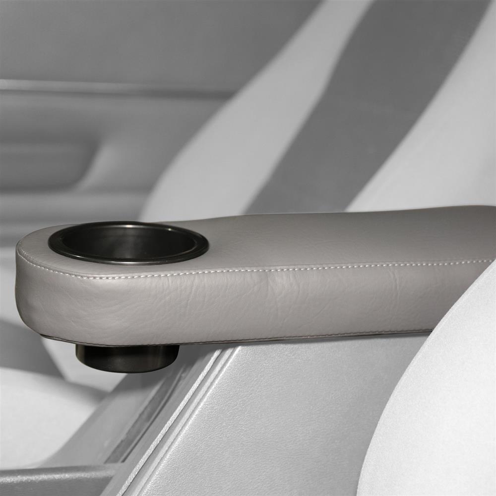 1979-86 Mustang Classic Center Console Arm Rest Cup Holder  - Dark Gray